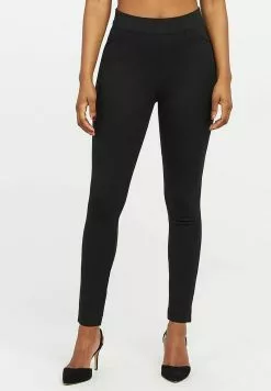 Spanx THE PERFECT BLACK PANT, ANKLE BACKSEAM SKINNY - Leggings - Strümpfe - Classic Black