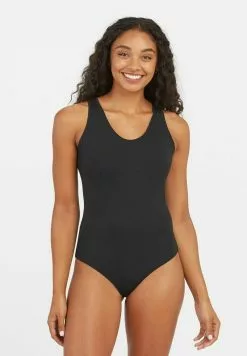 Spanx SCOOP NECK TANK BODYSUIT - Body - Classic Black