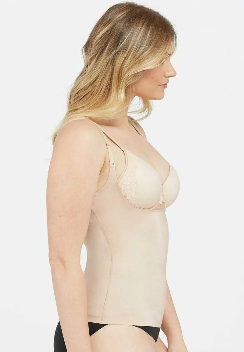 Spanx SUIT YOUR FANCY OPEN-BUST CAMI - Unterhemd/-shirt - Champagner Beige 5 Spanx SUIT YOUR FANCY OPEN-BUST CAMI - Unterhemd/-shirt - Champagner Beige – Bild 3