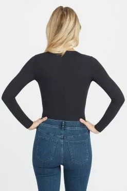 SPANX Body Mit V-Ausschnitt, Schwarz -Spanx Verkaufsshop 894419s2