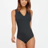 Spanx Bodysuits Body Mit V-Ausschnitt -Spanx Verkaufsshop Spanx Bodysuits Body mit V Ausschnitt schwarz 20276R BLACK 1631693653