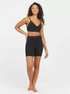 Spanx Cotton Control Shaping-Shorts -Spanx Verkaufsshop Spanx Cotton Comfort Shaping Shorts schwarz 10269R VERYBLACK 2