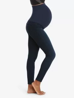 Mama Spanx Ankle Leggings Mit Shaping-Effekt -Spanx Verkaufsshop Spanx Cotton Comfort Ankle Leggings mit Shaping Effekt grau 20154R TWILIGHTR 2