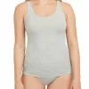 Spanx Cotton Control Tank-Top Mit Shaping-Effekt 2 Spanx Cotton Control Tank-Top Mit Shaping-Effekt -Spanx Verkaufsshop Spanx Cotton Comfort Tank Top mit Shaping Effekt grau 10267R HEATHERGR
