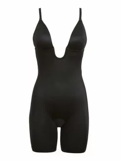 Spanx Suit Your Fancy Shaping-Suit Mit Tiefem Dekolleté -Spanx Verkaufsshop Spanx Suit your Fancy Shaping Suit schwarz 10157R VERYBLACK neu 5