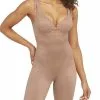 Spanx Thinstincts 2.0 Open-Bust Mid-Thigh Bodysuit -Spanx Verkaufsshop Spanx Thinstincts 2 0 Open Bust Mid Thigh Bodysuit beige 10235R CAFE