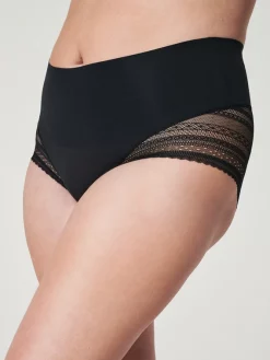 Spanx Undie-Tectable Shaping-Panty Mit Spitze -Spanx Verkaufsshop Spanx Undie Tectable Shaping Panty mit Spitze schwarz 40073R VERY BLACK 1