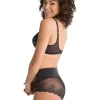 Spanx Undie-Tectable Shaping-Panty Mit Spitze -Spanx Verkaufsshop Spanx Undie Tectable Shaping Panty schwarz SP0515 BLACK